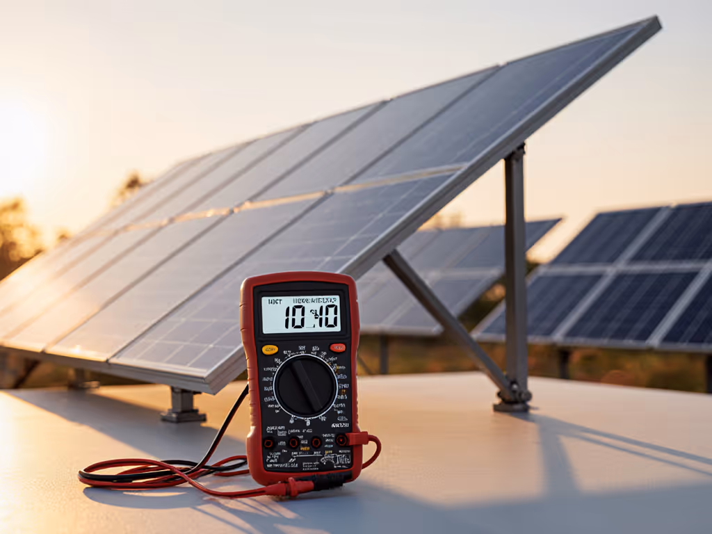 solar_panel_angle_test_setup_with_multimeter_voltage_readings