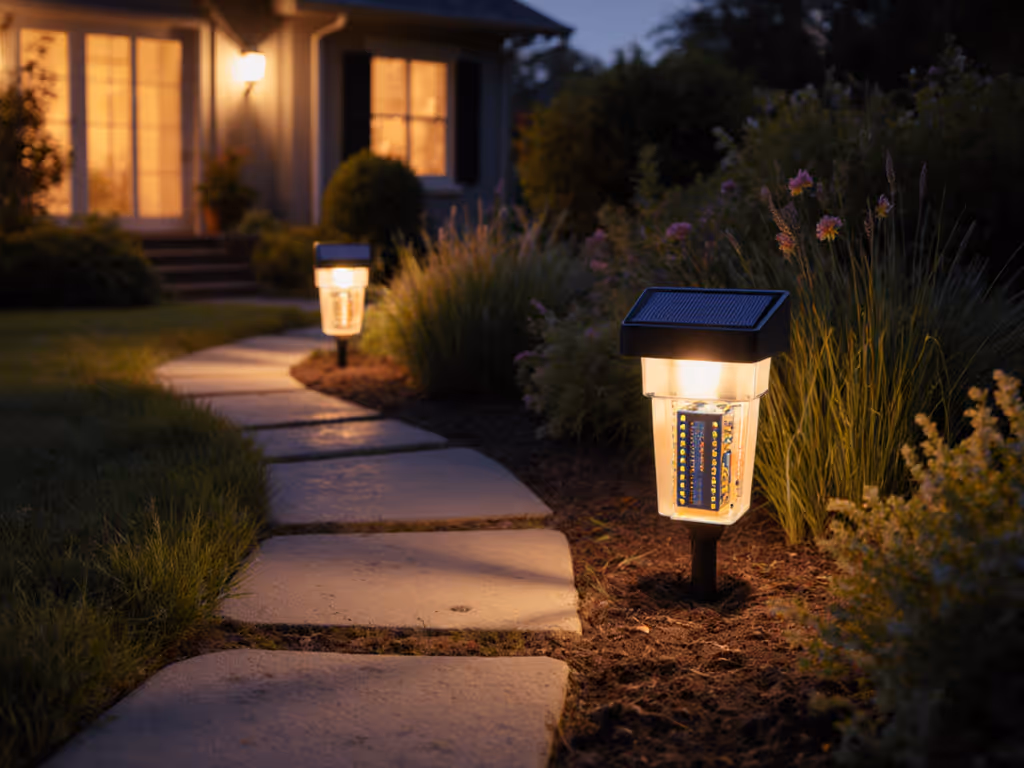 How Solar Lights Work: Eco-Efficient Night Garden Illumination