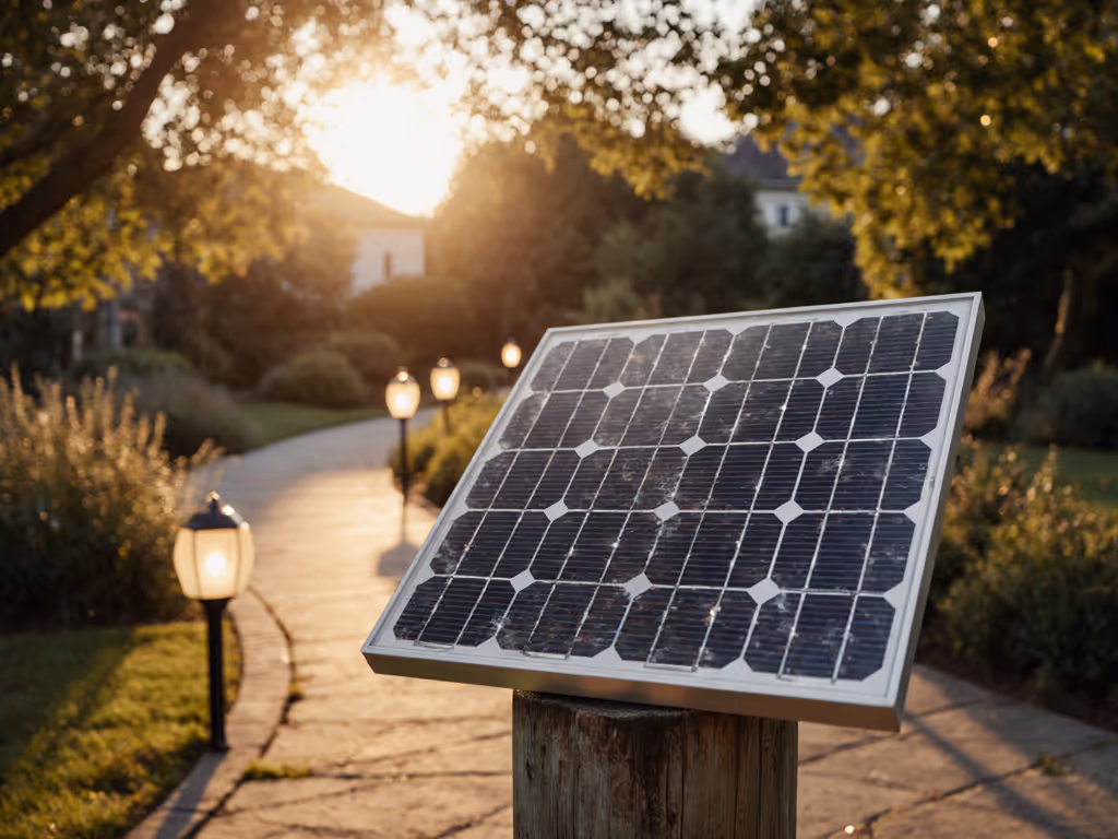 Garden Solar Lights: How PV Cells Really Work