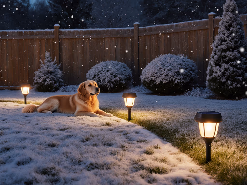 Pet-Friendly Solar Lights: Tested for Chew Resistance and Winter