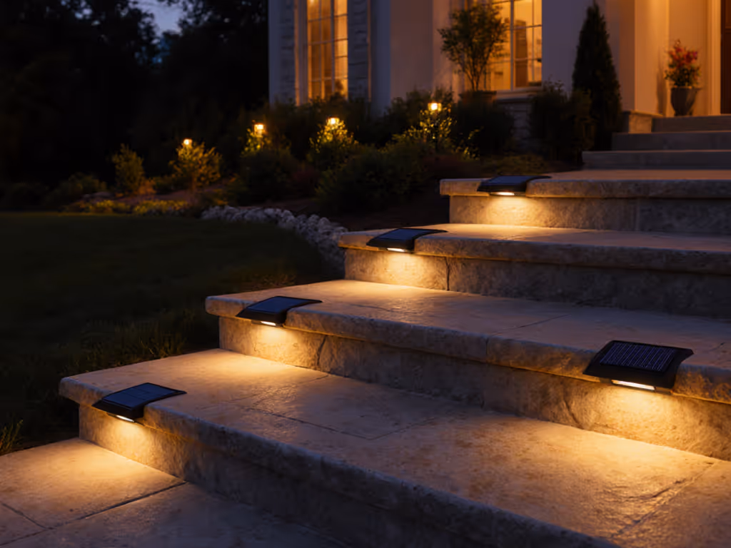 Amazon Solar Step Lights: Stair Safety Tested
