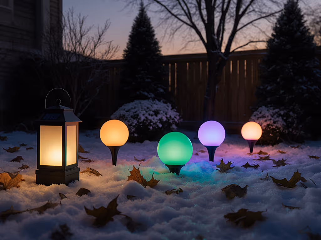 Color-Changing Solar Lights: All-Season Durability Tested