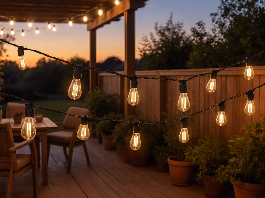 Lasting Solar Patio Lights: Avoid Cheap String Light Failures
