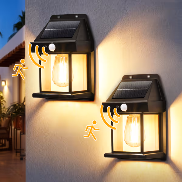 GIGALUMI Solar Wall Lights