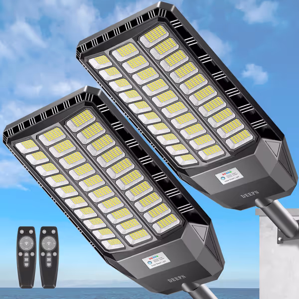 Deepn Solar Street Light, 2-Pack